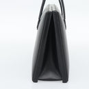 LOEWE Hand Bag Leather Black Auth bs36651-4