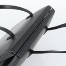 LOEWE Hand Bag Leather Black Auth bs36651-6