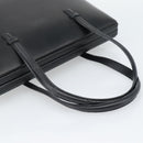 LOEWE Hand Bag Leather Black Auth bs36651-7