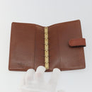 LOUIS VUITTON Epi Agenda PM Day Planner Cover Brown R20053 LV Auth bs36653-8