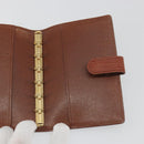LOUIS VUITTON Epi Agenda PM Day Planner Cover Brown R20053 LV Auth bs36653-18