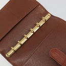 LOUIS VUITTON Epi Agenda PM Day Planner Cover Brown R20053 LV Auth bs36653-9