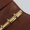 LOUIS VUITTON Epi Agenda PM Day Planner Cover Brown R20053 LV Auth bs36653-10