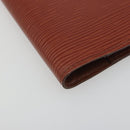LOUIS VUITTON Epi Agenda PM Day Planner Cover Brown R20053 LV Auth bs36653-14