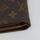 LOUIS VUITTON Monogram Porto Papie Zip Wallet M61207 LV Auth bs36654-15