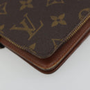LOUIS VUITTON Monogram Porto Papie Zip Wallet M61207 LV Auth bs36654-16