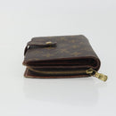 LOUIS VUITTON Monogram Porto Papie Zip Wallet M61207 LV Auth bs36654-5