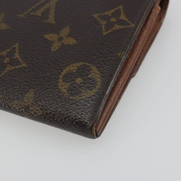 LOUIS VUITTON Monogram Portefeuille Sarah Long Wallet M61734 LV Auth bs36655