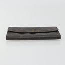 LOUIS VUITTON Monogram Portefeuille Sarah Long Wallet M61734 LV Auth bs36655-6