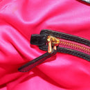 Miu Miu Hand Bag Leather Black Gold Auth bs36659V-21