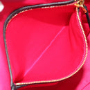 Miu Miu Hand Bag Leather Black Gold Auth bs36659V-22