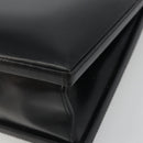 LOEWE Hand Bag Leather Black Auth bs36661-9