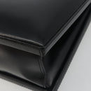 LOEWE Hand Bag Leather Black Auth bs36661-15