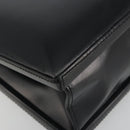 LOEWE Hand Bag Leather Black Auth bs36661-16