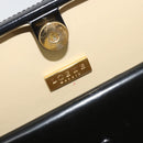 LOEWE Hand Bag Leather Black Auth bs36661-10
