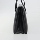 LOEWE Hand Bag Leather Black Auth bs36661-4