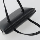 LOEWE Hand Bag Leather Black Auth bs36661-6