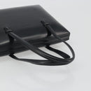 LOEWE Hand Bag Leather Black Auth bs36661-7
