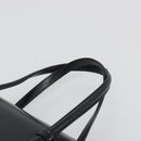 LOEWE Hand Bag Leather Black Auth bs36661-8