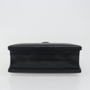 LOEWE Hand Bag Leather Black Auth bs36661-5