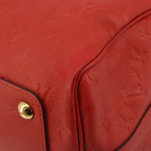 LOUIS VUITTON Empreinte Speedy Bandouliere 30 Orange Orian M40756 Auth bs36663V