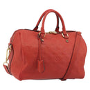 LOUIS VUITTON Empreinte Speedy Bandouliere 30 Orange Orian M40756 Auth bs36663V-1