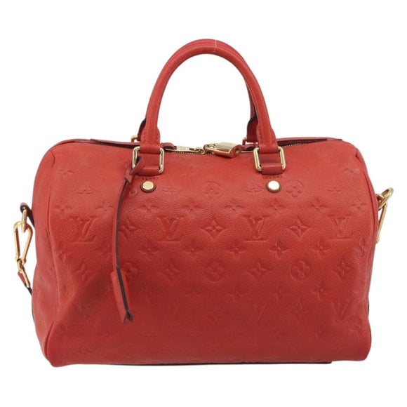 LOUIS VUITTON Empreinte Speedy Bandouliere 30 Orange Orian M40756 Auth bs36663V