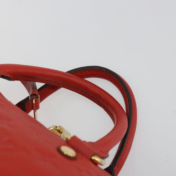 LOUIS VUITTON Empreinte Speedy Bandouliere 30 Orange Orian M40756 Auth bs36663V