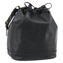 LOUIS VUITTON Epi Noe Shoulder Bag Black M44002 LV Auth bs36664-1