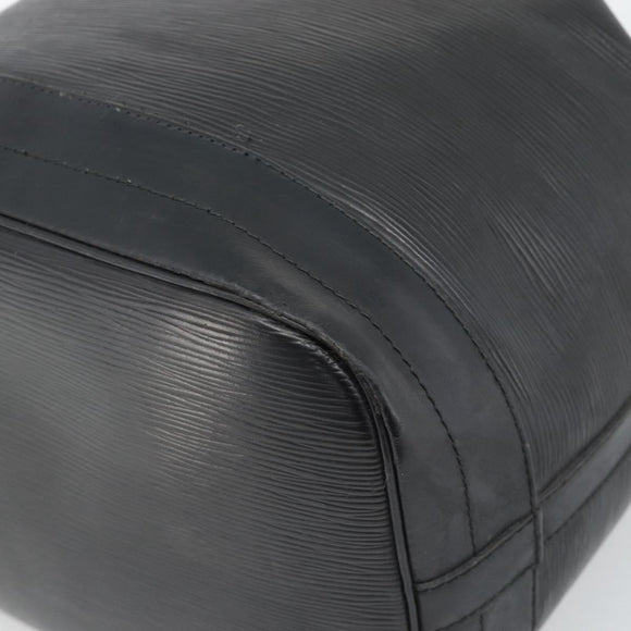 LOUIS VUITTON Epi Noe Shoulder Bag Black M44002 LV Auth bs36664