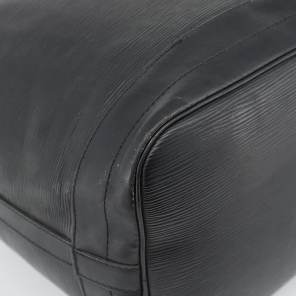 LOUIS VUITTON Epi Noe Shoulder Bag Black M44002 LV Auth bs36664