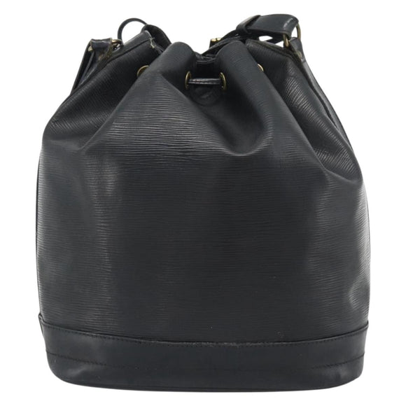 LOUIS VUITTON Epi Noe Shoulder Bag Black M44002 LV Auth bs36664