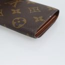 LOUIS VUITTON Monogram Porte Monnaie Zip Wallet M61735 LV Auth bs36665A-15