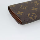 LOUIS VUITTON Monogram Porte Monnaie Zip Wallet M61735 LV Auth bs36665A-16