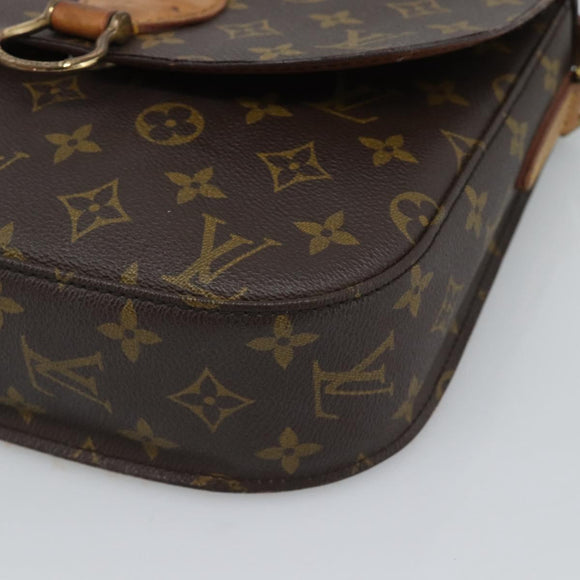 LOUIS VUITTON Monogram Saint Cloud GM Shoulder Bag M51242 LV Auth bs36668