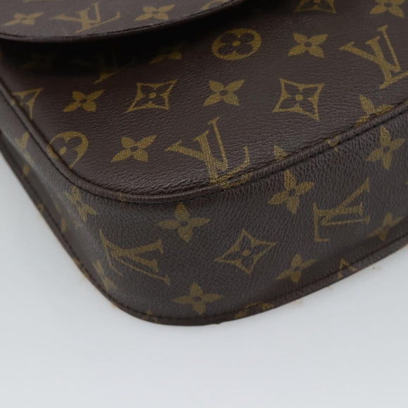 LOUIS VUITTON Monogram Saint Cloud GM Shoulder Bag M51242 LV Auth bs36668