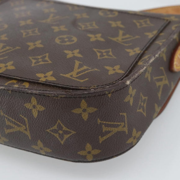 LOUIS VUITTON Monogram Saint Cloud GM Shoulder Bag M51242 LV Auth bs36668