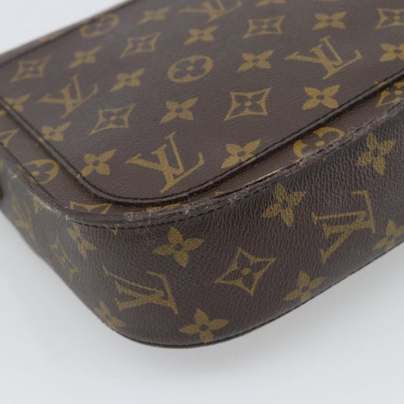 LOUIS VUITTON Monogram Saint Cloud GM Shoulder Bag M51242 LV Auth bs36668