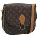 LOUIS VUITTON Monogram Saint Cloud GM Shoulder Bag M51242 LV Auth bs36668-1