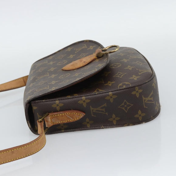 LOUIS VUITTON Monogram Saint Cloud GM Shoulder Bag M51242 LV Auth bs36668