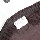 Christian Dior Canage Tote Bag Leather White Silver Auth bs36672A-16