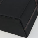 Christian Dior Hand Bag Nylon Black Silver Auth bs36673-12