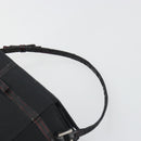 Christian Dior Hand Bag Nylon Black Silver Auth bs36673-8