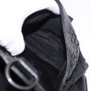 BOTTEGA VENETA INTRECCIATO Backpack Leather Black 155095 Auth bs36676A-23