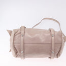 Miu Miu Side Ribbon Hand Bag Leather 2way Pink Silver Auth bs36679V-5