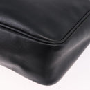 LOEWE Shoulder Bag Leather Black Gold Auth bs36681-11