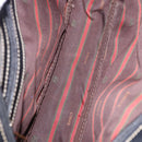 LOEWE Shoulder Bag Leather Black Gold Auth bs36681-17