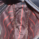 LOEWE Shoulder Bag Leather Black Gold Auth bs36681-18