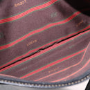LOEWE Shoulder Bag Leather Black Gold Auth bs36681-21