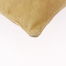 LOEWE Anagram Shoulder Bag Leather Beige Gold Auth bs36682-16